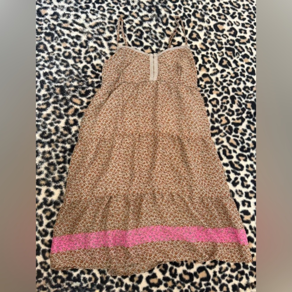 vintage y2k mossimo floral midi baby doll dress